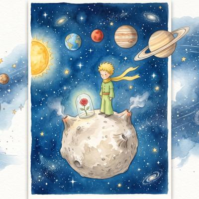 The Little Prince A Journey Across the Planets